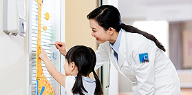 체성분 분석 및 예상키 확인